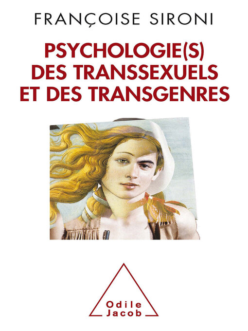 Title details for Psychologie(s) des transsexuels et des transgenres by Françoise Sironi - Wait list
